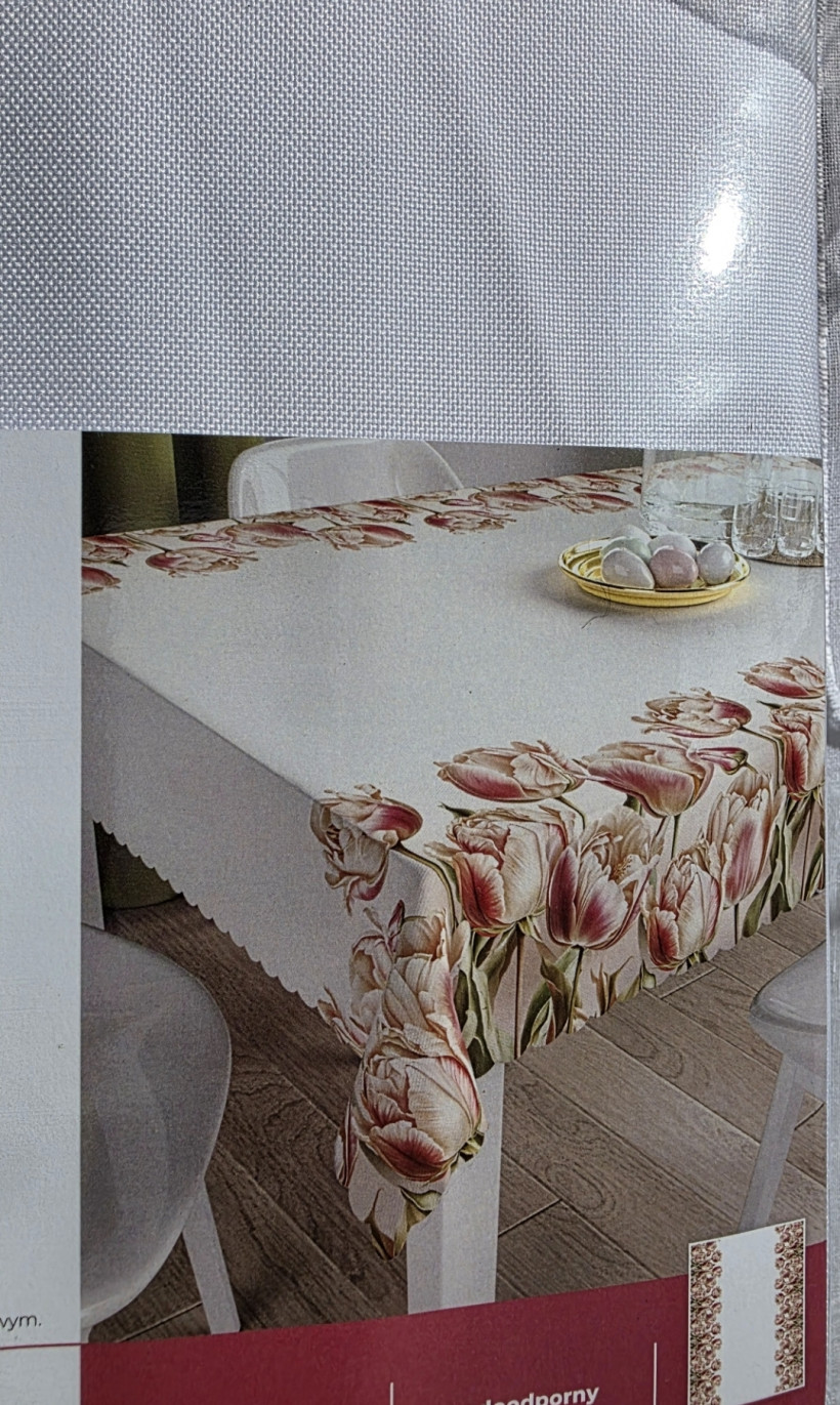 Obrus tulipany 140x180cm