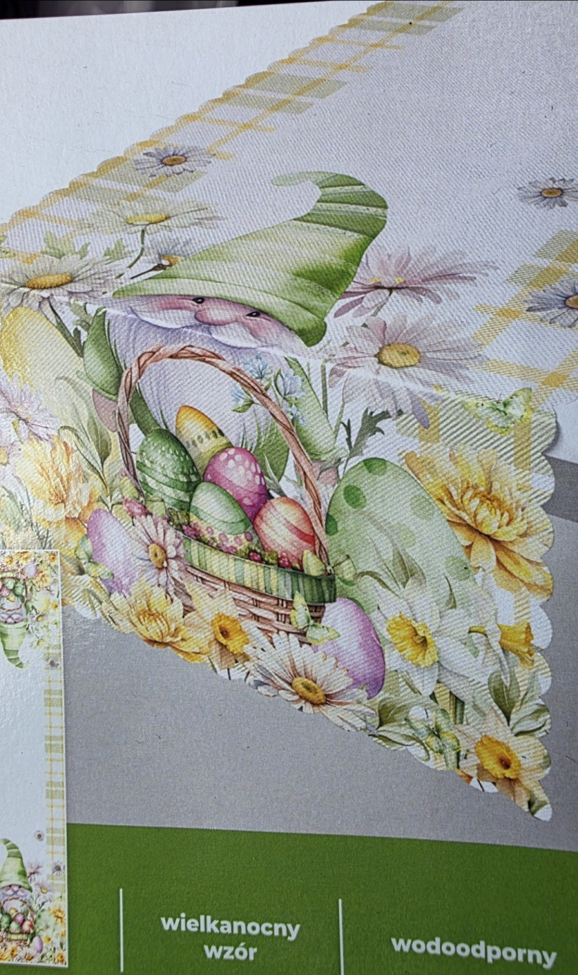 Bieznik gnomy 38x140 wodoodporny