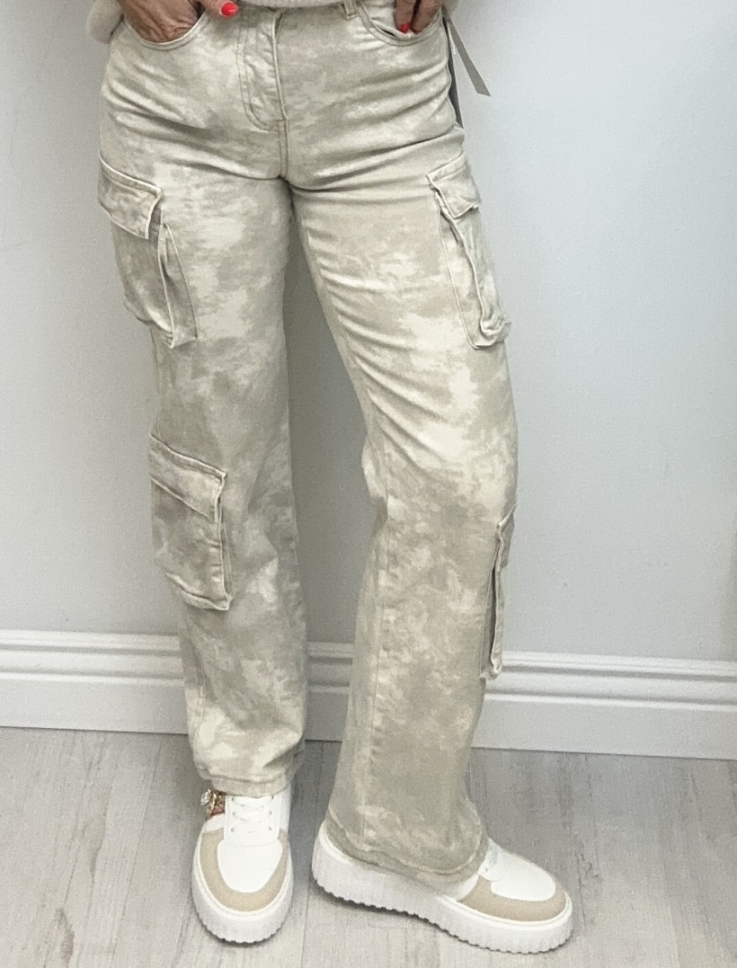 SPODNIE BOJÓWKI PLAMKI