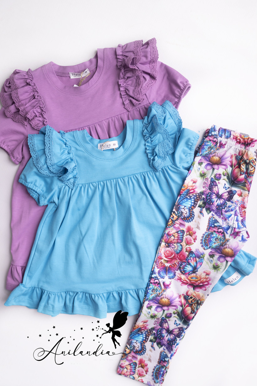 Leginsy motyle Lilly Grey