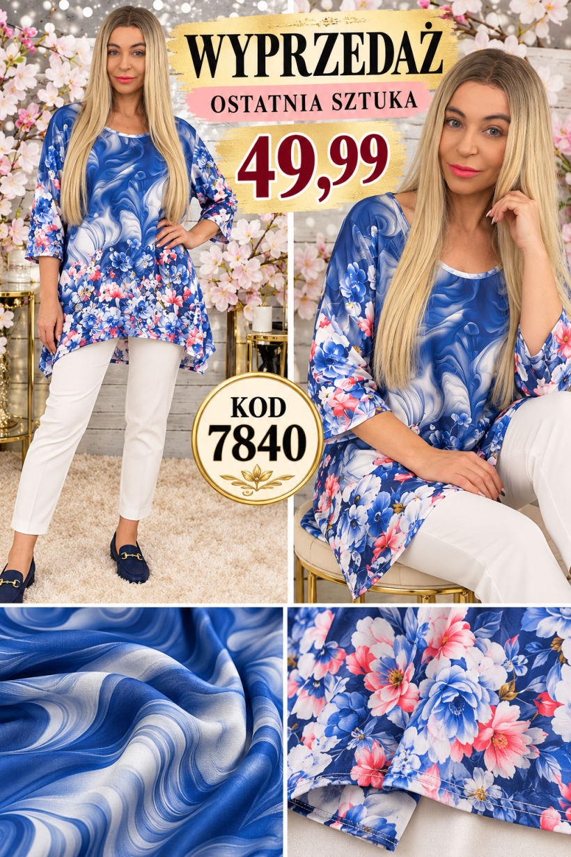 TUNIKA  LAVONE 7840 RB03 %wyprzedaż