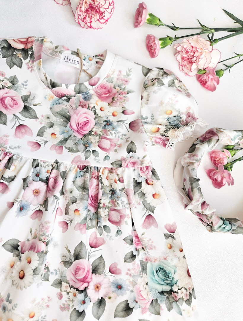 Sukienka Aria wiosenne bukiety Helen