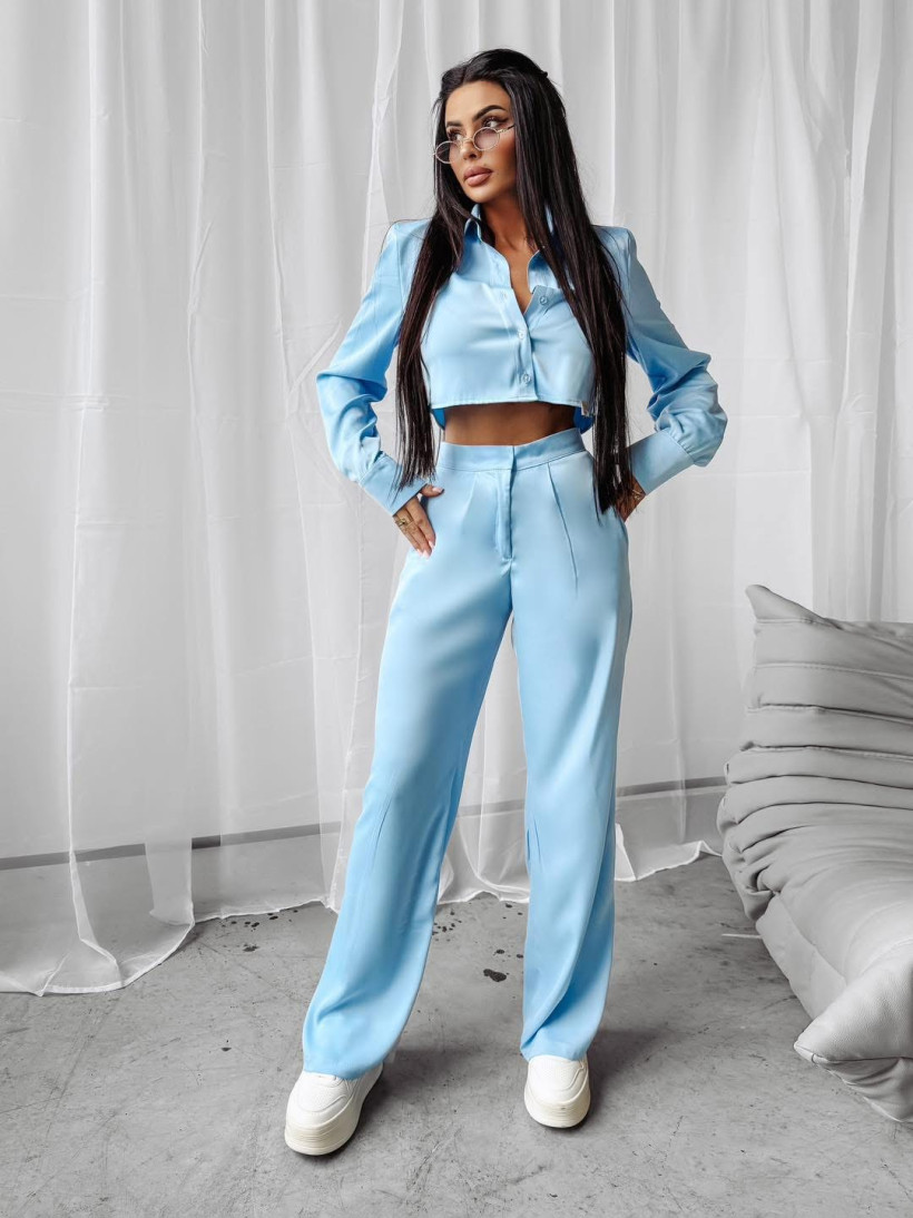 komplet ETIKE niebieski wyprzedaż