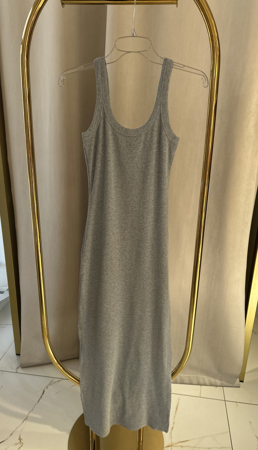 GIORGIA SUKIENKA PRĄŻEK RAMIĄCZKA SZARA