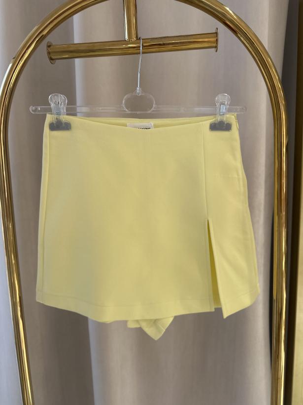 RETRO SPÓDNICO SPODENKI ZÓŁTE