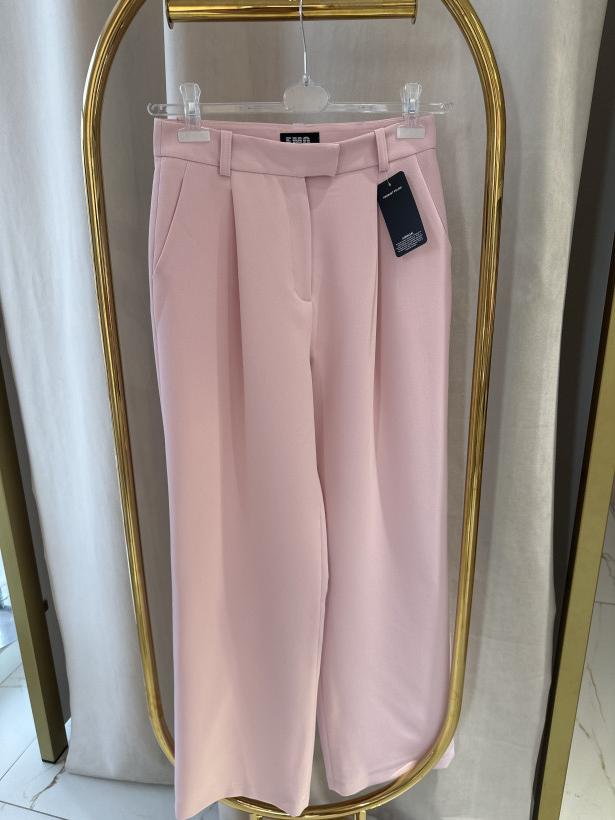 EM SPODNIE ELEGANCKIE RÓŻOWE