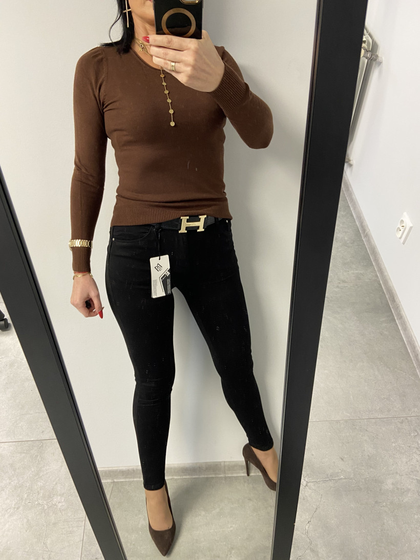 Spodnie 81 jeans czarne MSara