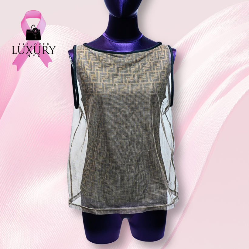 FENDI Zucca Tank Top