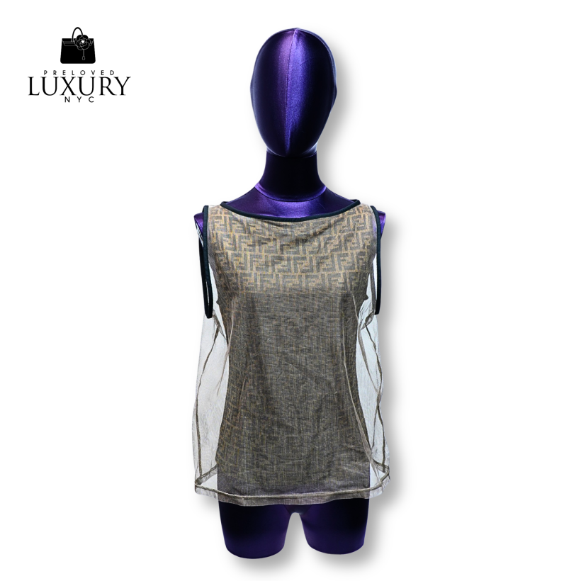 FENDI Zucca Tank Top