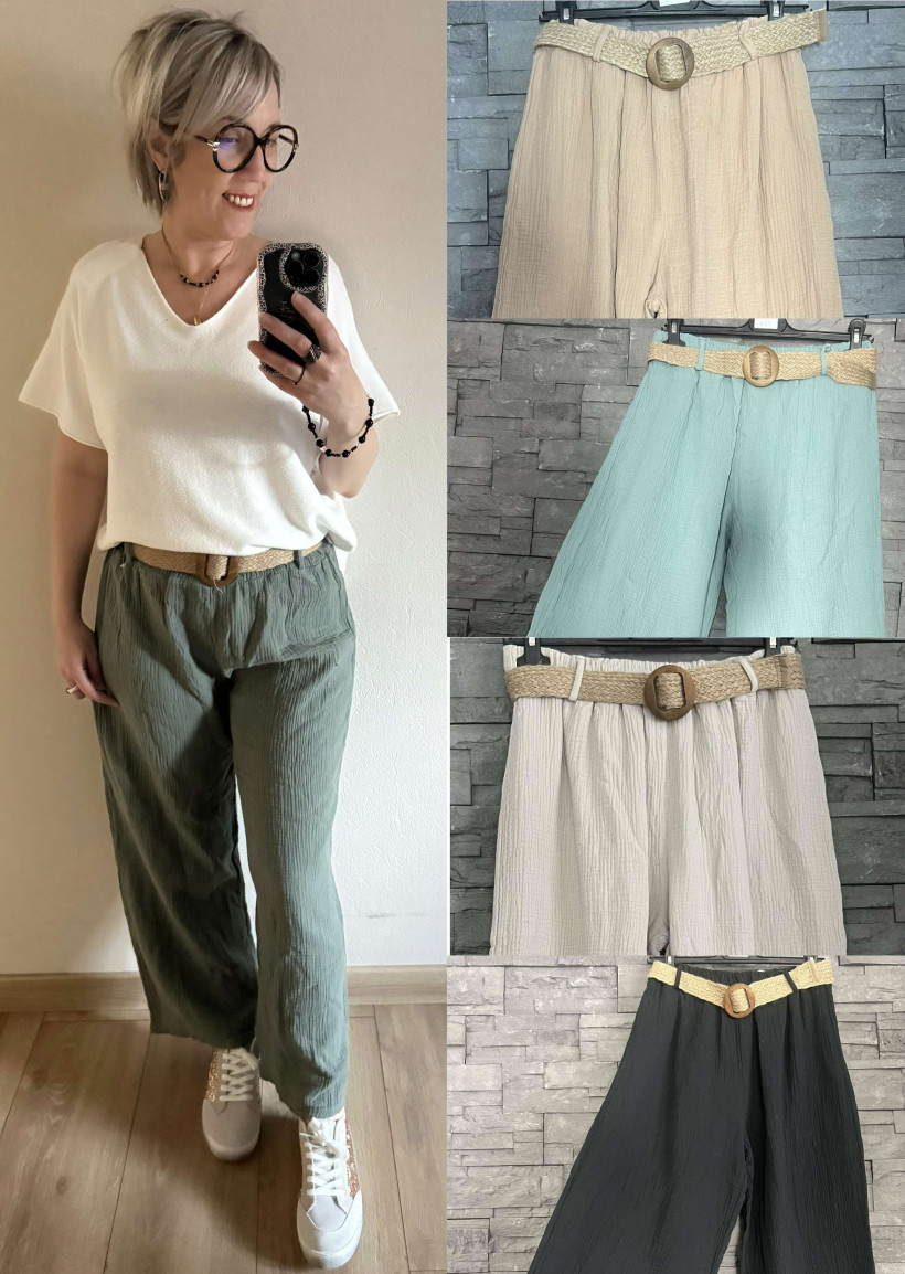 pantalon + ceinture
