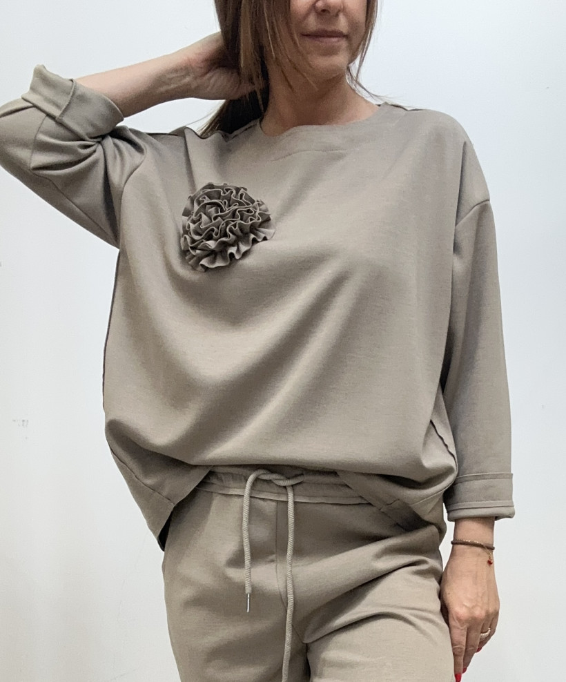 BLUZKA MASEŁKO KWIAT