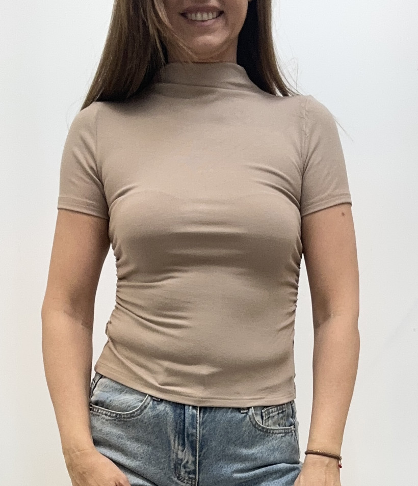 BLUZKA MARSZCZONY BOKI