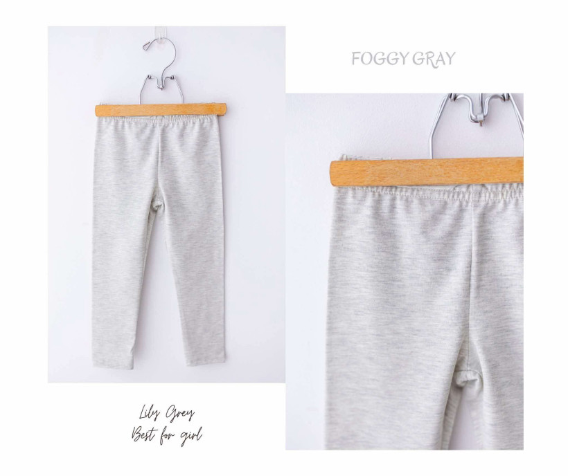 Legginsy szare Lily Grey
