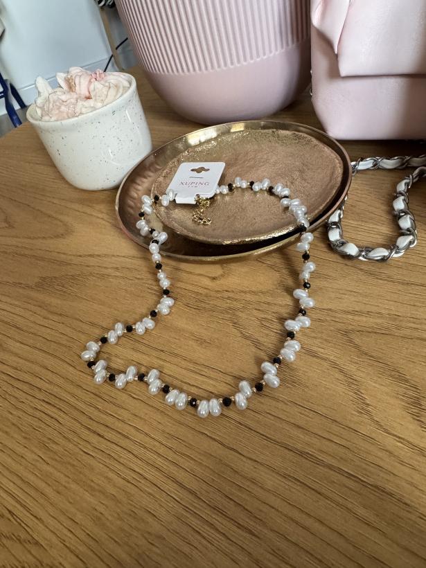 NASZYJNIK BLACK&PEARL