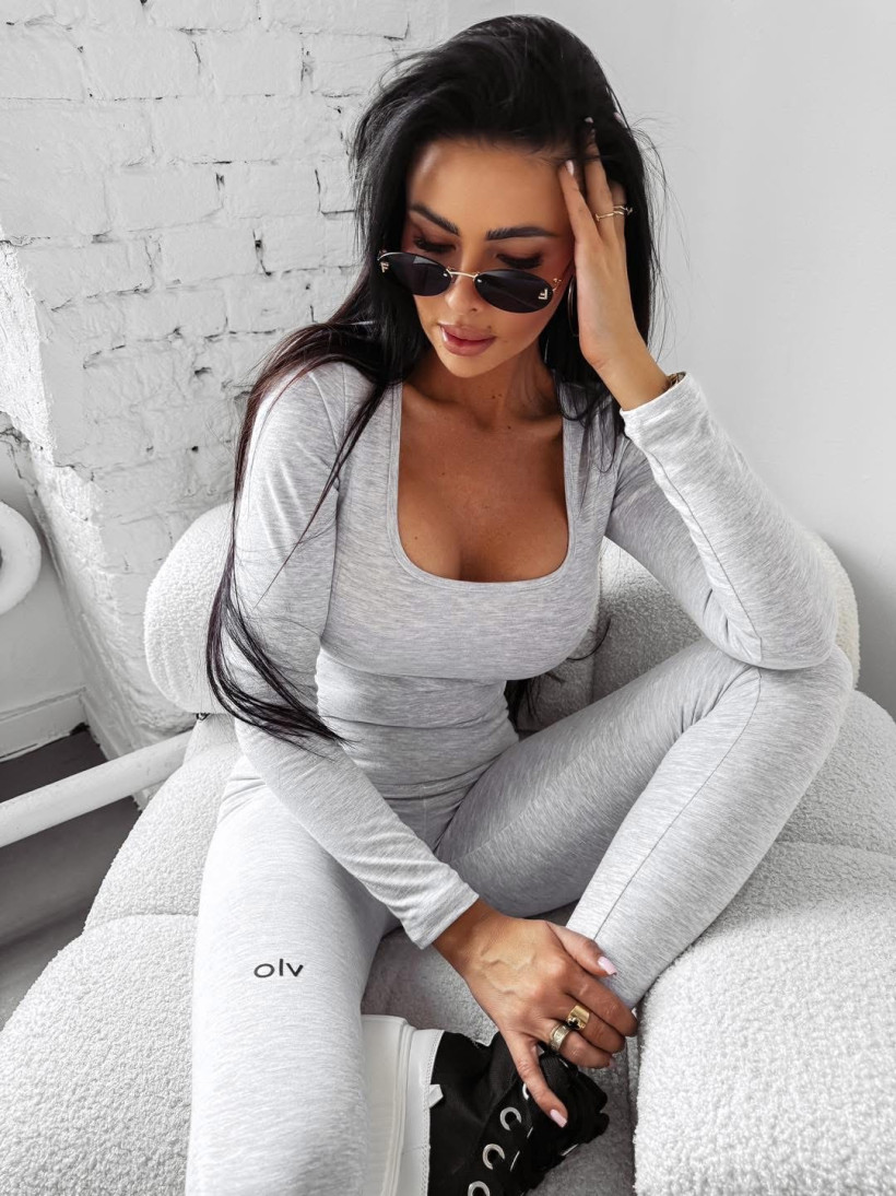 Komplet damski ,,COCONUT” szary