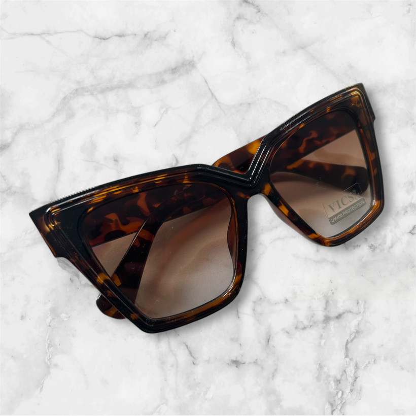 Okulary przeciwsłoneczne kocie panterka