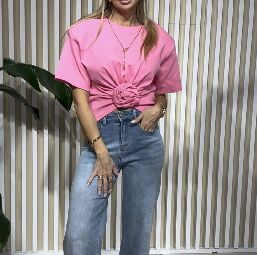 EM TSHIRT PRĄŻEK RÓŻA RÓŻ