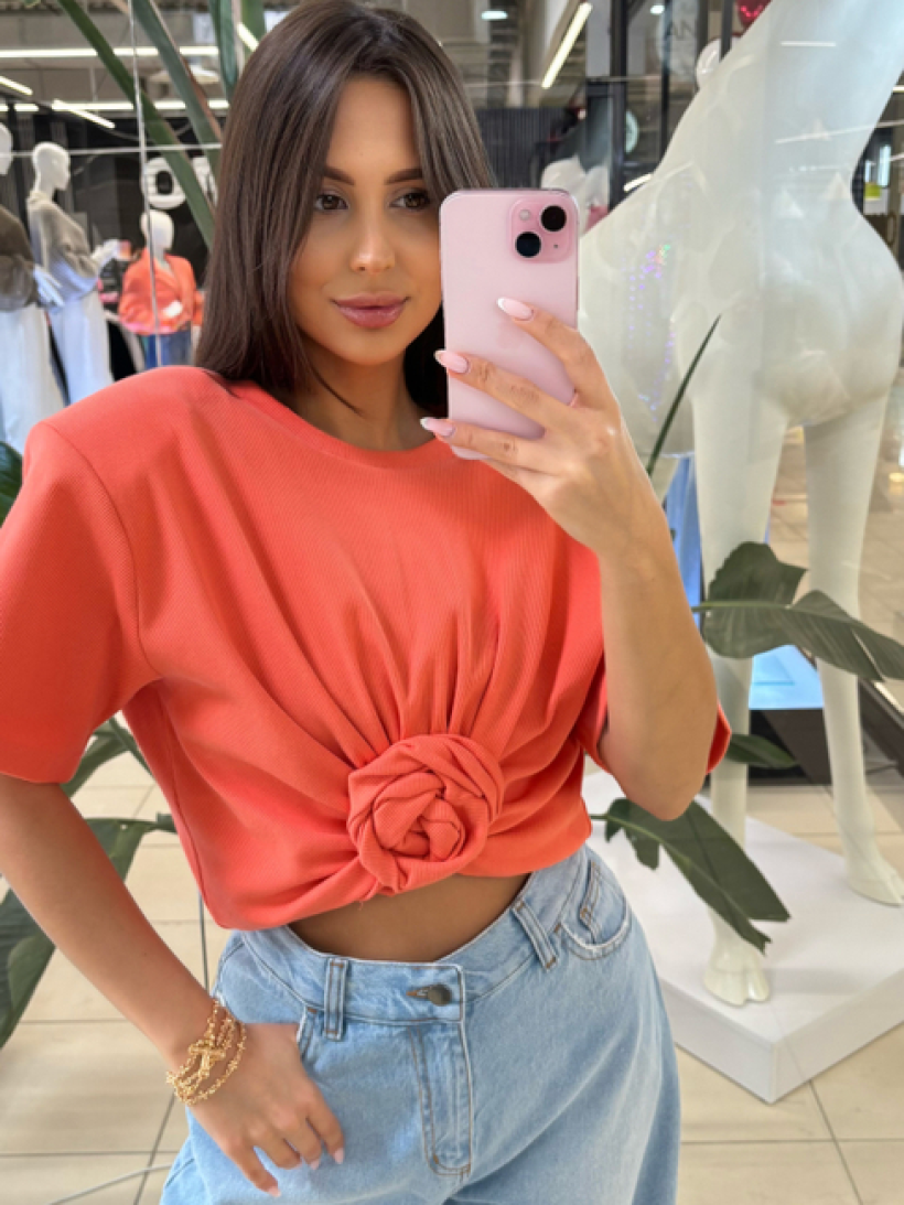 EM TSHIRT PRĄŻEK RÓŻA PAPAJA