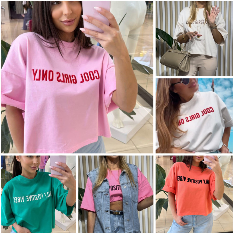 EM TSHIRT KRÓTKI NAPIS