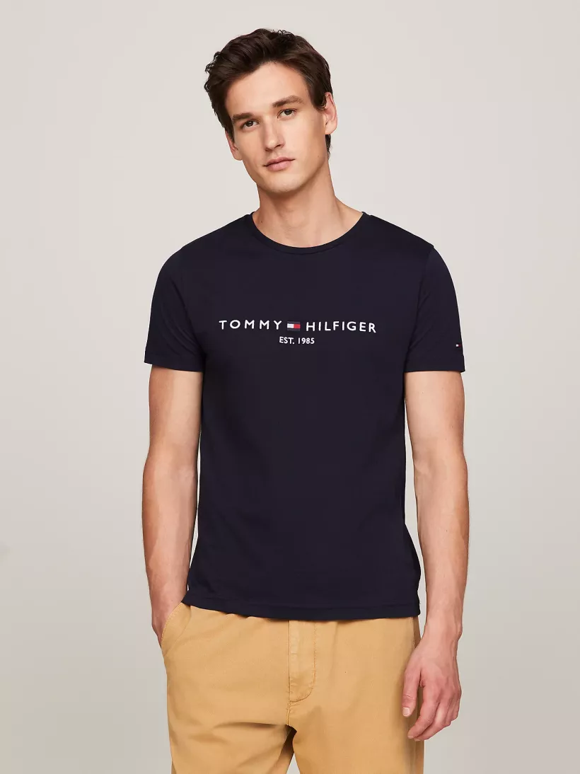 Koszulka granatowa -TOMMY HILFIGER