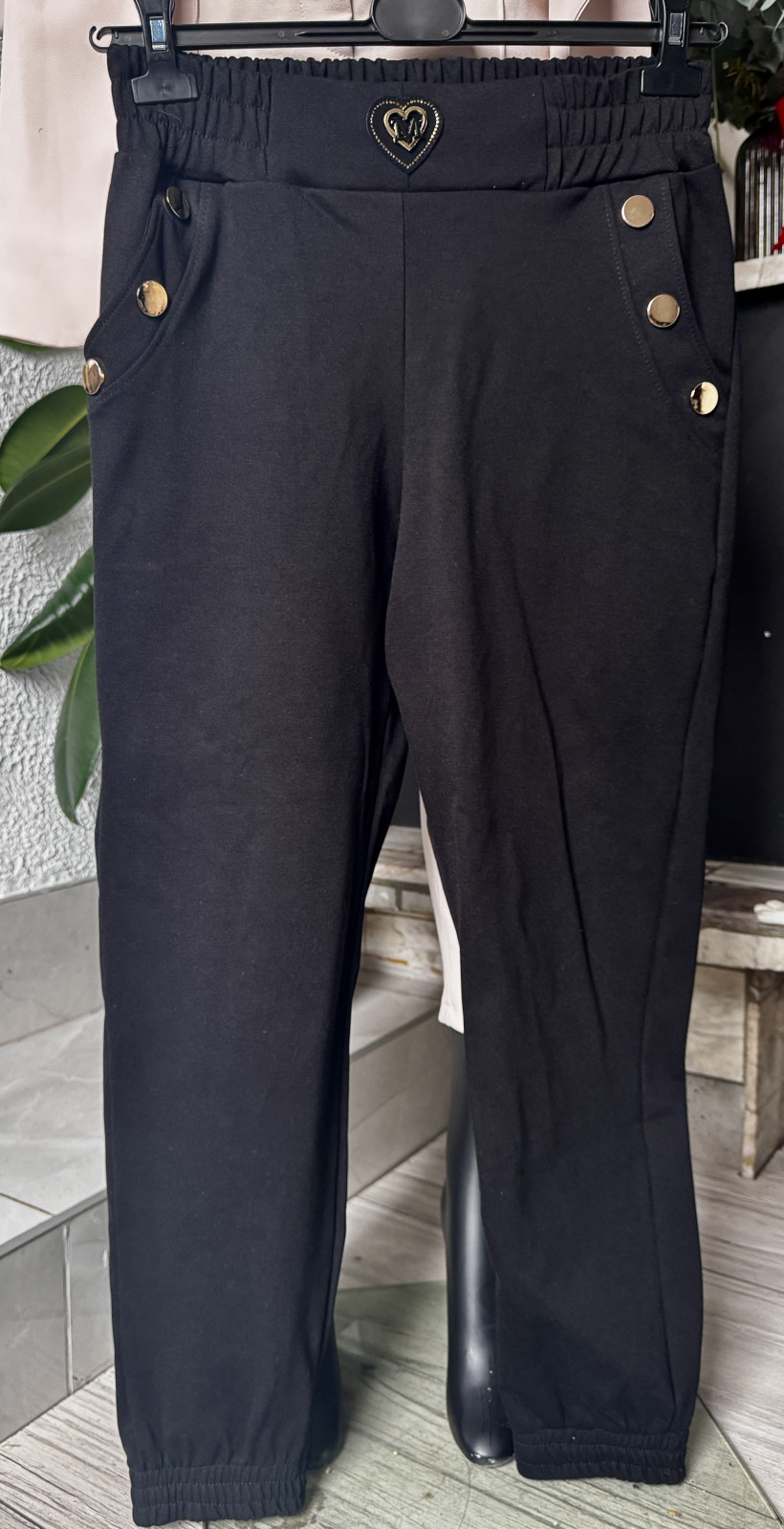 Spodnie joggery ze ściągaczem My Luxe R2 - wyprzedaż