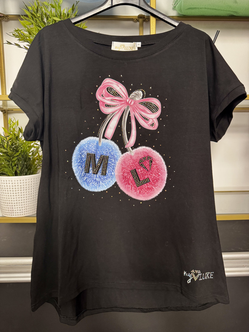 T-shirt My Luxe wiśnie puszek R1