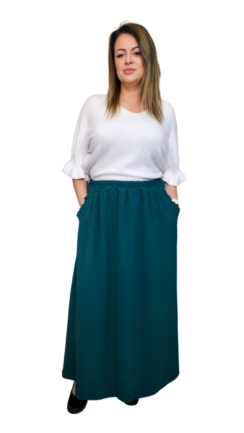 Spódnica wiskozowa - plus size