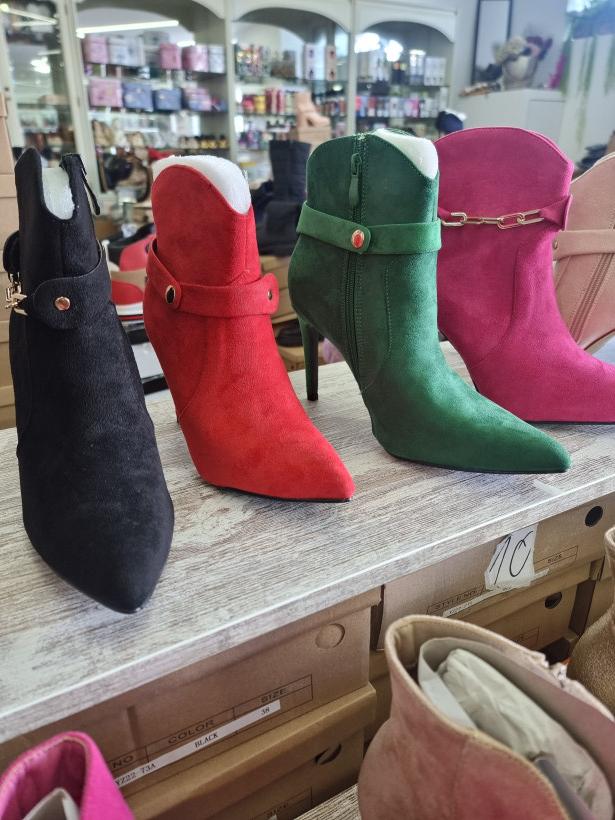 Botas veludo várias cores - 2273A