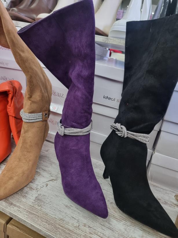 Bosa veludo brilhantes - 2350