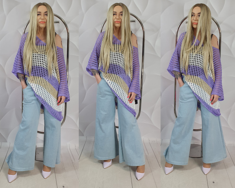 SWETER AŻUR ELPIDIO 21028 RN7