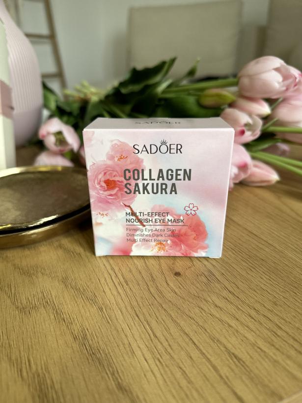 Płatki pod oczy kwiat wiśni