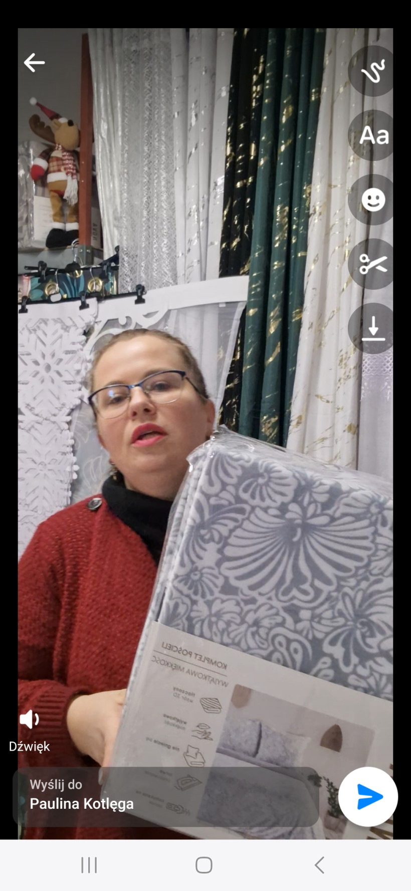 Pościel kocykowa 220x200 biało srebrna