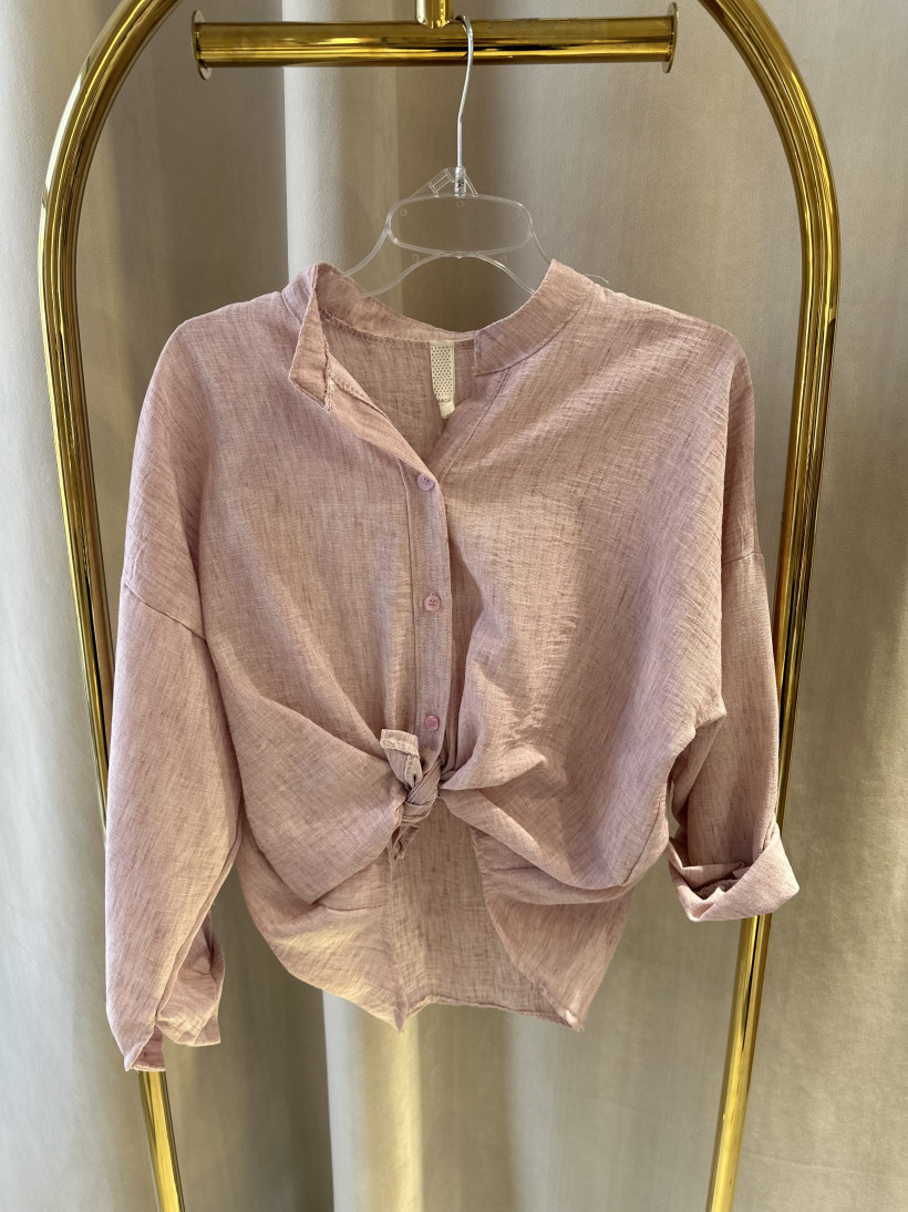 ITALY KOSZULA RÓŻOWA MARMUR