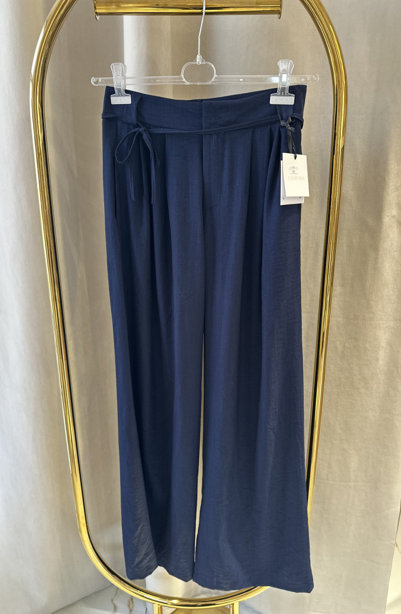 LUM SPODNIE ZWIEWNE GRANAT