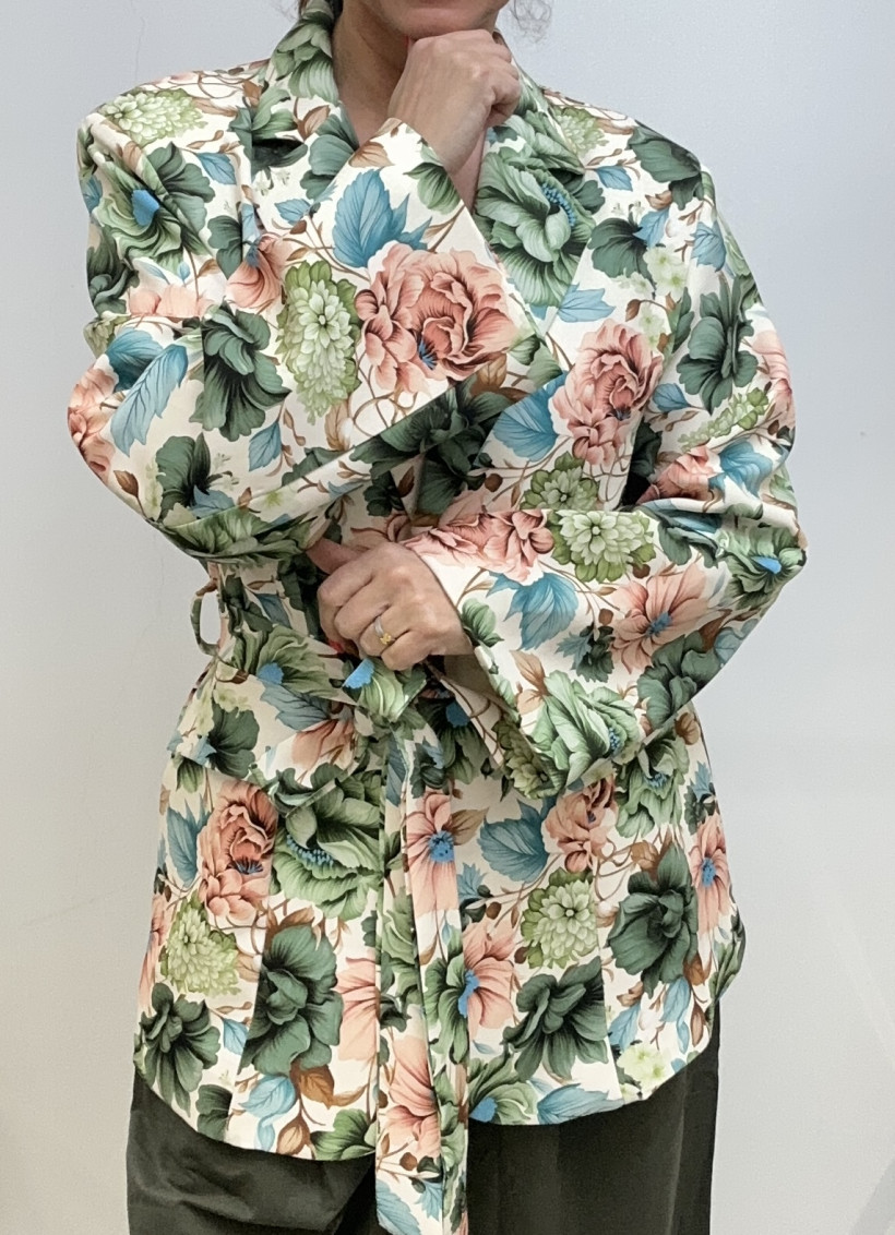 MARYNARKA KWIATY WIĄZANA