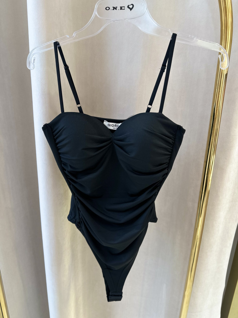 GIORGIA BODY DRAPOWANIE CZARNE