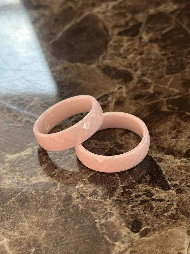 PIERŚCIONEK RÓŻ CARBON