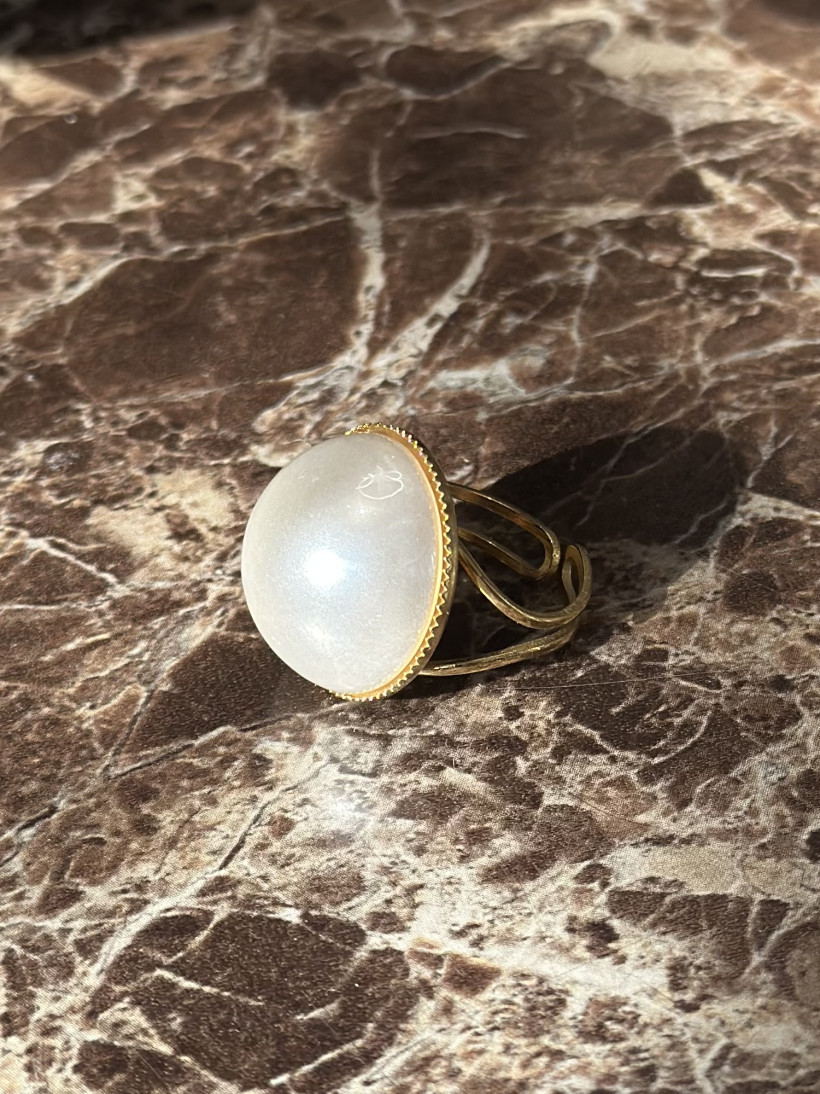 PIERŚCIONEK DUŻA PERŁA