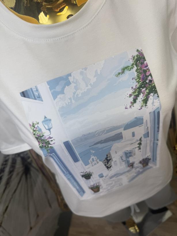 T-shirt Santorini NOODA
