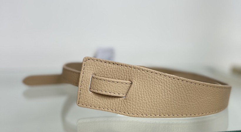 PASEK PRZEKŁADANY SKÓRZANY 