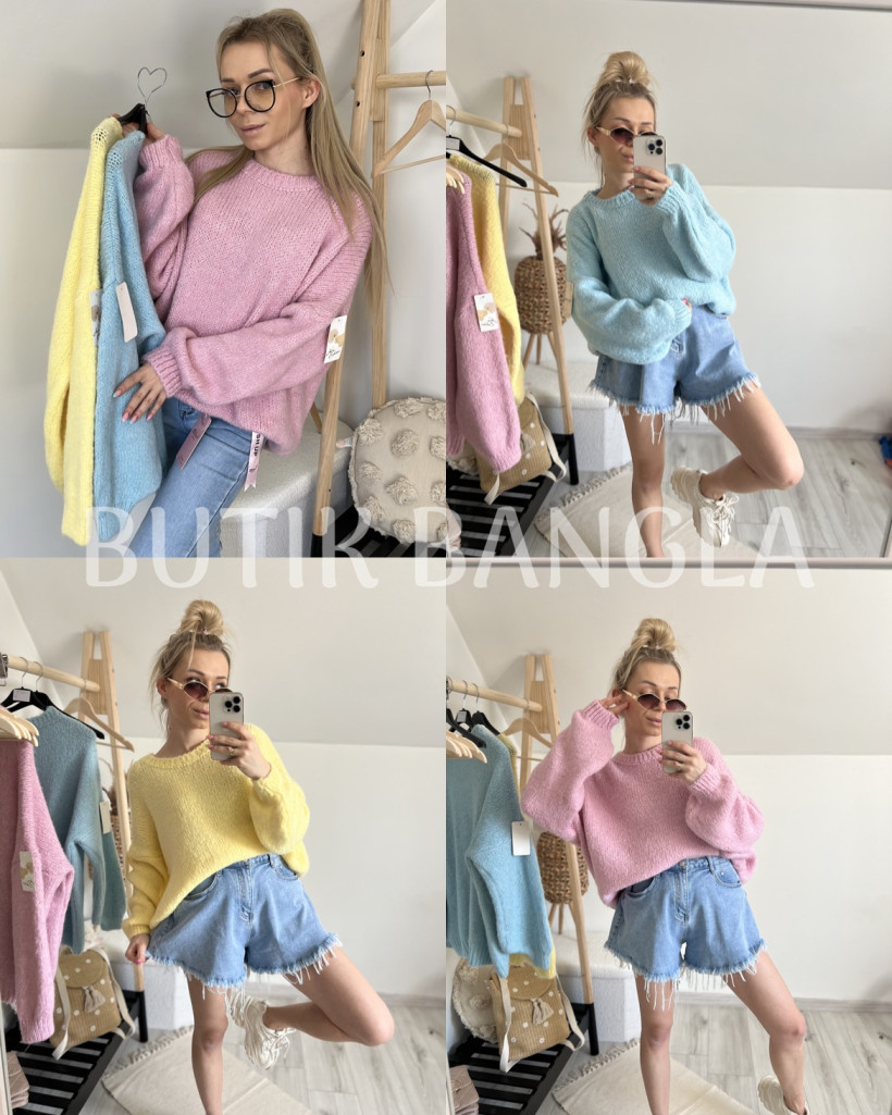 Sweterek oversize