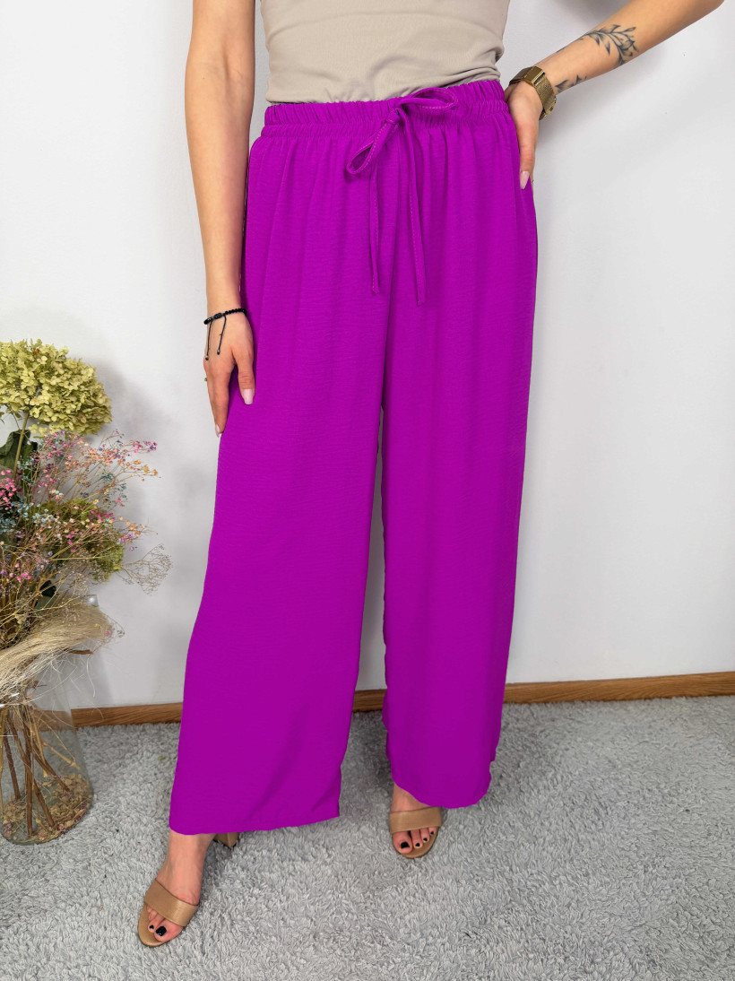 Spodnie 87 szerokie sznurek