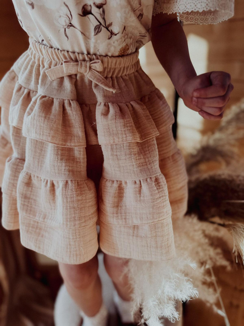 Spódniczka Peony Beige Makba