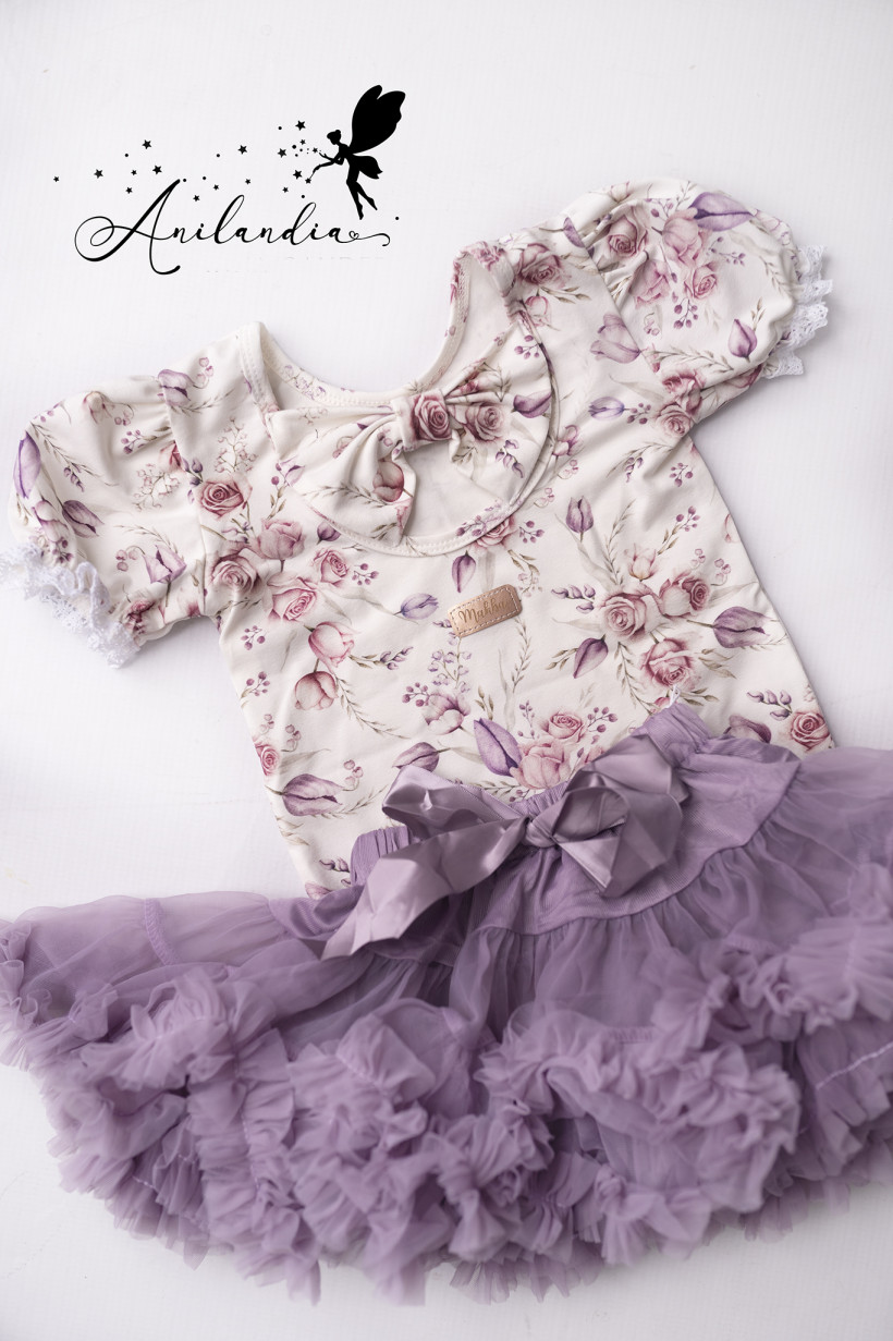 Spódniczka Tutu lawenda