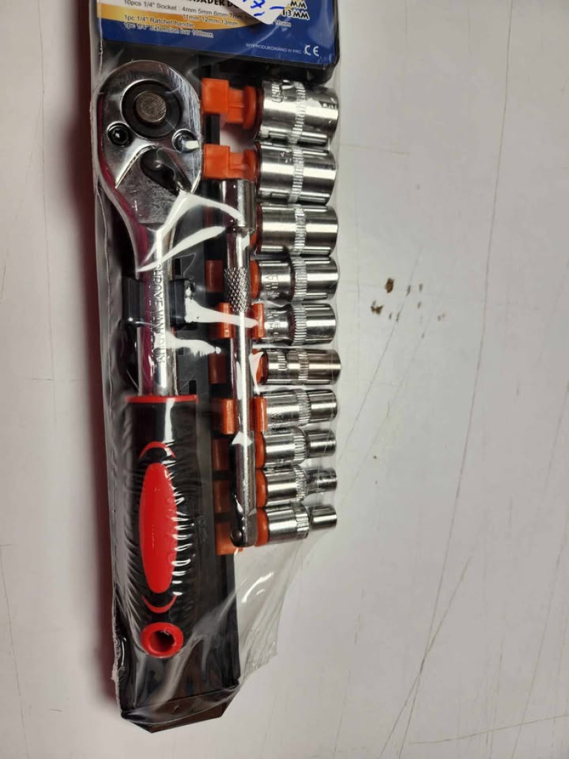 zestaw nasadek 12 szt 4-13 mm