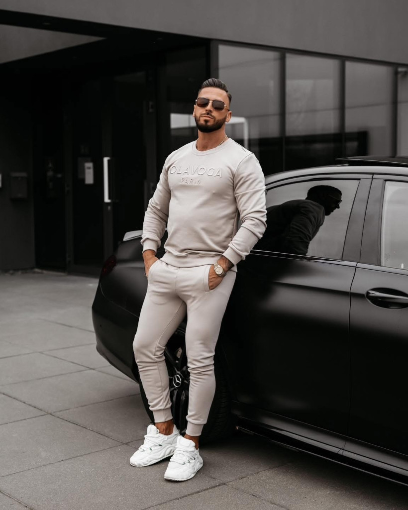 komplet męski KABUL beż