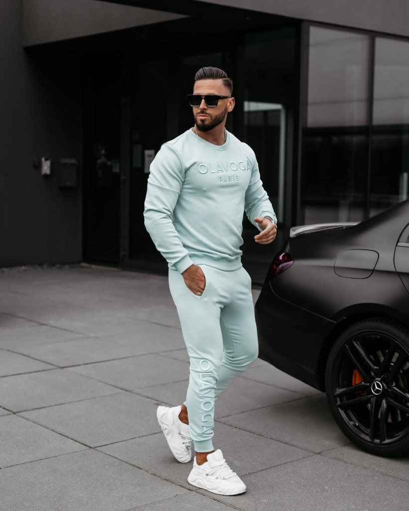 komplet męski KABUL mięta