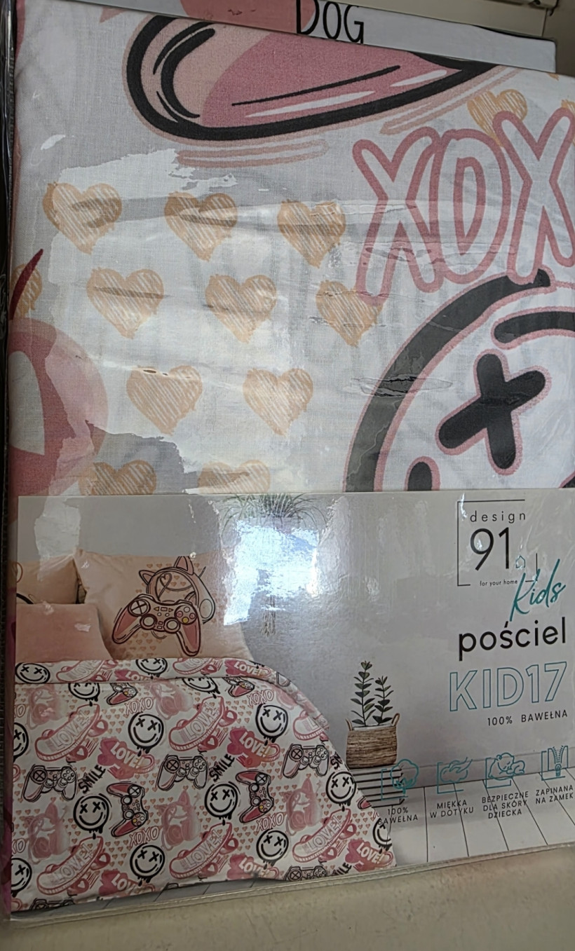 Posciel 160x200 cm pady róż