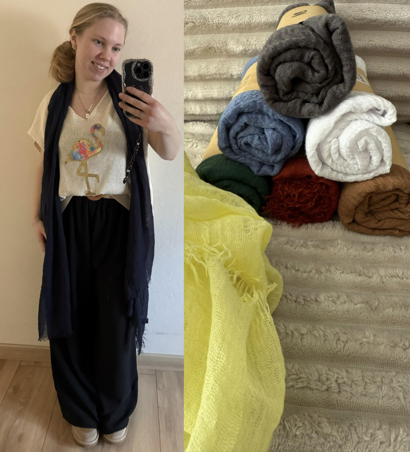 rouleau foulard