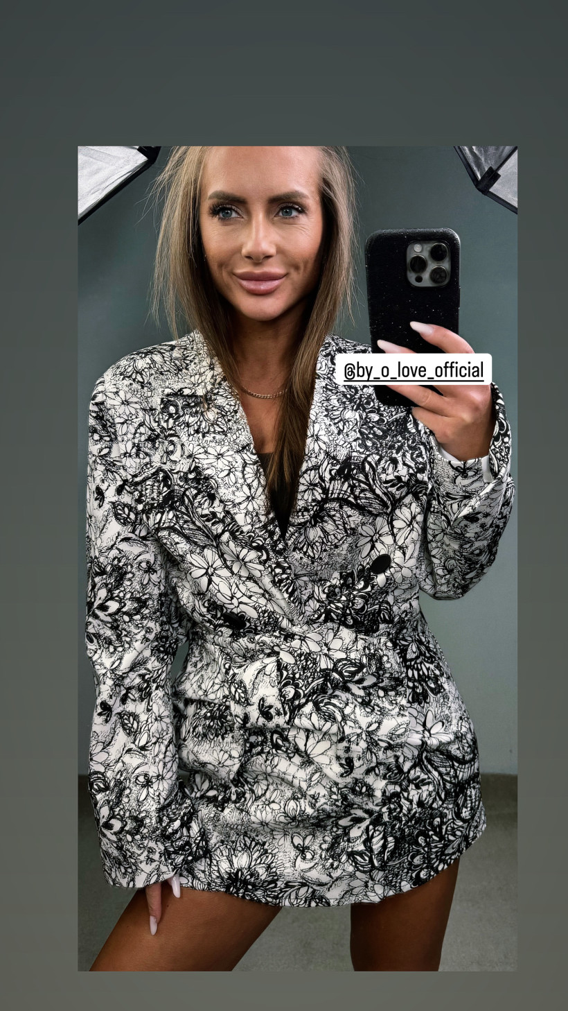 Komplet Bow kokarda Spódniczko Spodenki i Marynarka